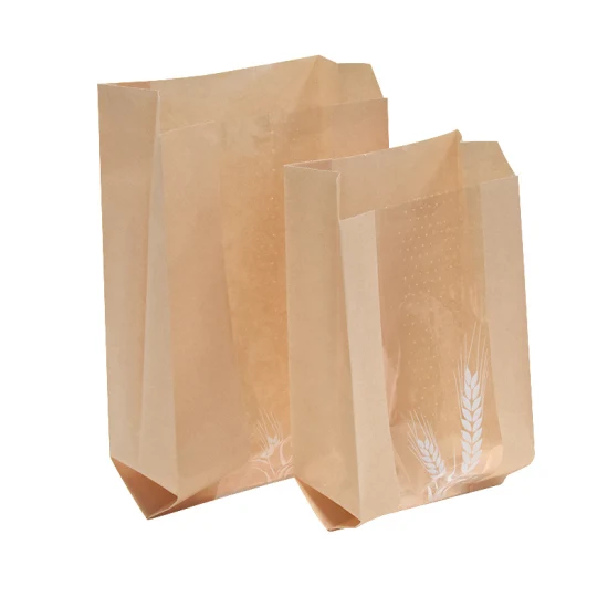 Индивидуальная белая крафт-бумага, хлеб, буханка, упаковка для хранения хлебобулочных тостов, жиронепроницаемая бумага, сумка с острым дном